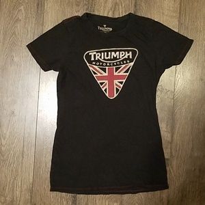 Lucky Brand Triumph Motorcycle Shirt